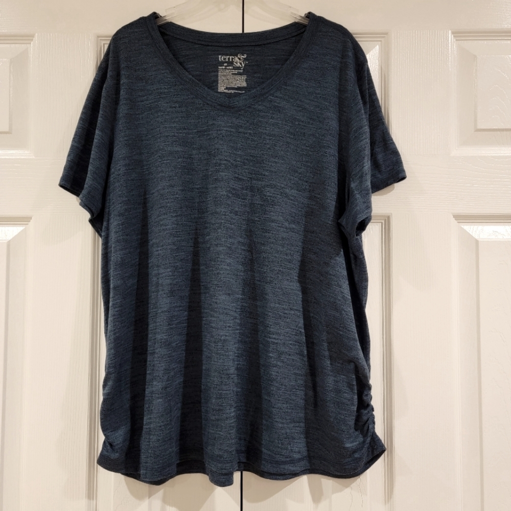 Terra & Sky Women's Top - Plus 2X